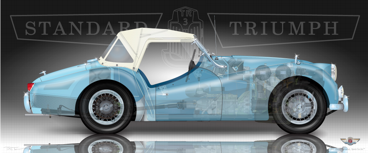 Triumph-TR3-web – Sports Car Art